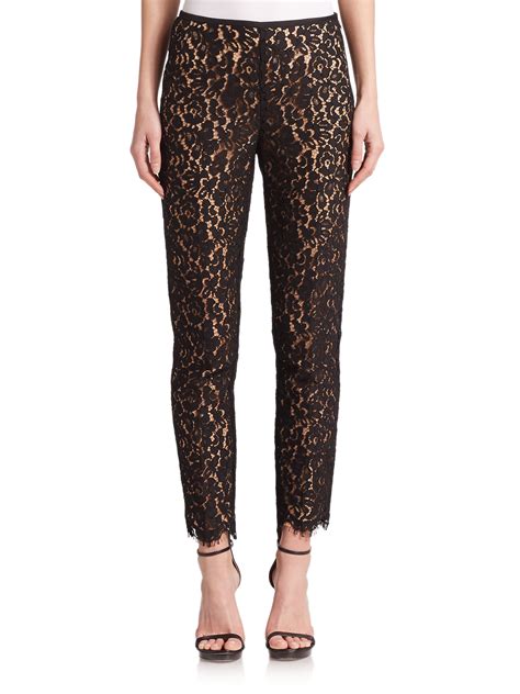 michael kors lace trousers